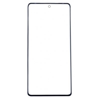 Replacement Front Glass For Vivo Iqoo Z7 Pro 5g Black By - Maxbhi Com