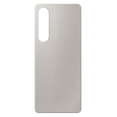Back Panel Cover For Sony Xperia 1 V Silver - Maxbhi Com