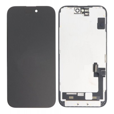 Lcd With Touch Screen For Apple Iphone 15 Black By - Maxbhi Com