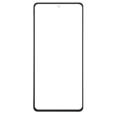 Replacement Front Glass For Vivo Iqoo 10 5g Black By - Maxbhi Com