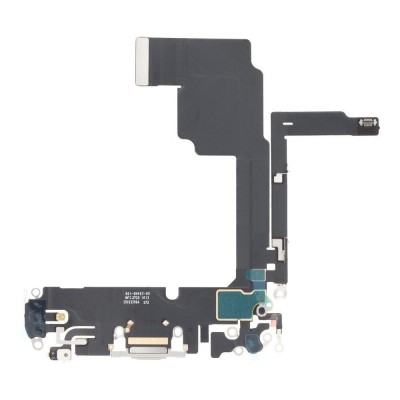 Charging Connector Flex Pcb Board For Apple Iphone 15 Pro By - Maxbhi Com