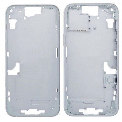 Lcd Frame Middle Chassis For Apple Iphone 15 Plus Blue By - Maxbhi Com