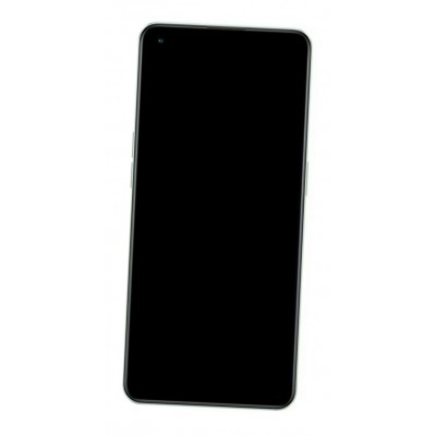 Lcd Frame Middle Chassis For Oppo Reno8 Lite Black By - Maxbhi Com