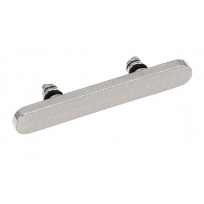 Power Button Outer For Apple Iphone 15 Pro Max White By - Maxbhi Com