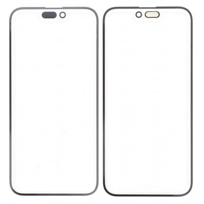 Front Glass for Apple iPhone 15 Pro Max - Black