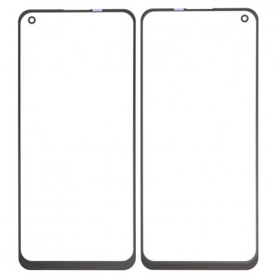 Replacement Front Glass For Oppo Reno8 Lite White By - Maxbhi Com