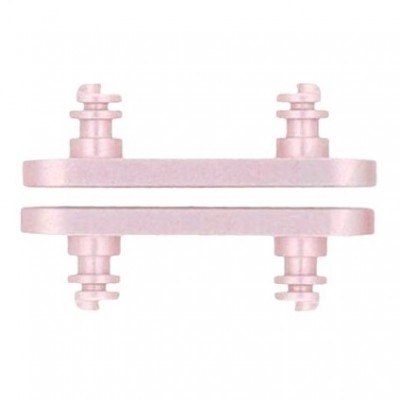 Volume Side Button Outer For Apple Iphone 15 Pink By - Maxbhi Com