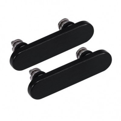 Volume Side Button Outer For Apple Iphone 15 Pro Black By - Maxbhi Com