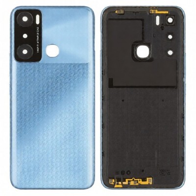 Back Panel Cover For Infinix Hot 20i Blue - Maxbhi Com
