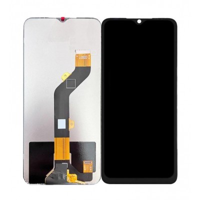 Lcd With Touch Screen For Infinix Hot 20i Black By - Maxbhi Com