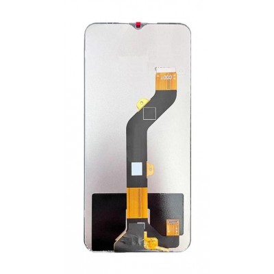 Lcd With Touch Screen For Infinix Hot 20i Black By - Maxbhi Com