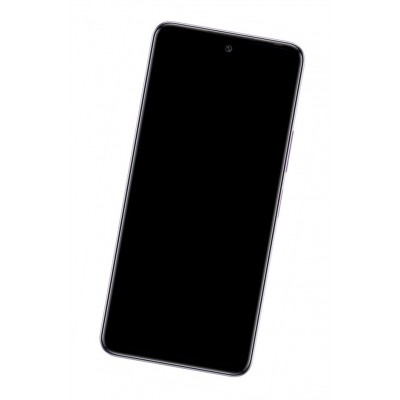 Lcd Frame Middle Chassis For Infinix Hot 20s Black By - Maxbhi Com