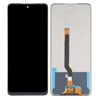 Lcd With Touch Screen For Infinix Hot 20s Black By - Maxbhi Com