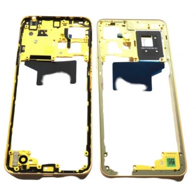 Middle Frame Ring Only For Xiaomi Redmi Note 12 4g Gold By - Maxbhi Com