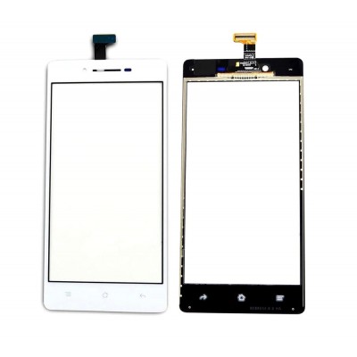 Touch Screen Digitizer For Oppo R1 R829t White By - Maxbhi Com