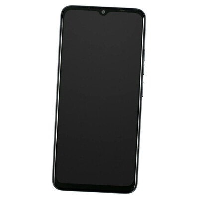 Camera Lens Glass with Frame for Tecno Pop 7 Black