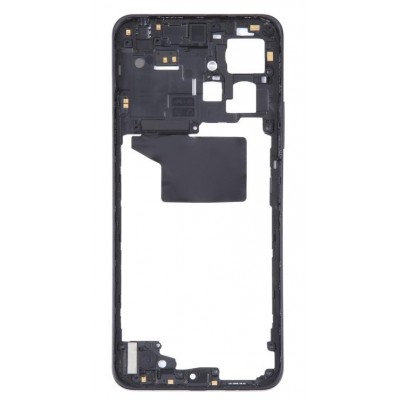 Middle Frame Ring Only For Xiaomi Redmi Note 12 4g Black By - Maxbhi Com