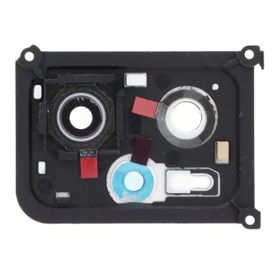 Camera Lens Glass With Frame For Xiaomi Poco X4 Gt Silver By - Maxbhi Com