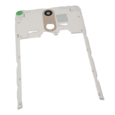 Middle Frame Ring Only For Leagoo M8 Pro White By - Maxbhi Com