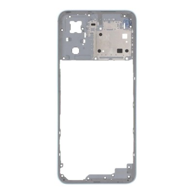 Middle Frame Ring Only For Oppo A57s White By - Maxbhi Com