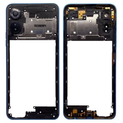 Middle Frame Ring Only For Tecno Spark 9 Pro Blue By - Maxbhi Com