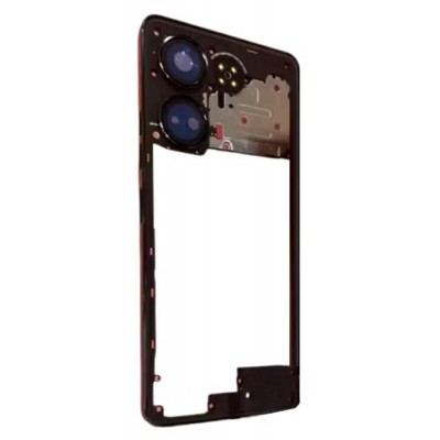 Middle Frame Ring Only For Tecno Spark 9 Pro White By - Maxbhi Com