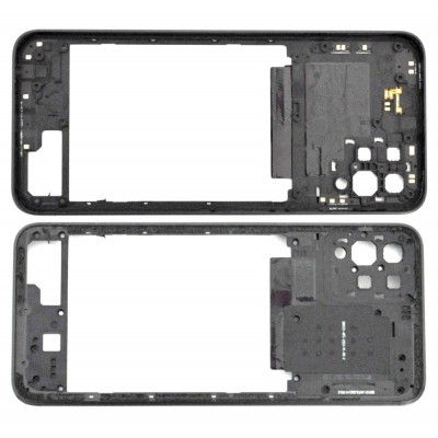 Middle Frame Ring Only For Tmobile Revvl 6 Pro White By - Maxbhi Com