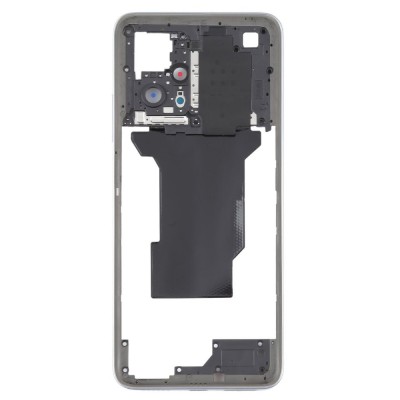 Middle Frame Ring Only For Xiaomi Poco X4 Gt Silver By - Maxbhi Com