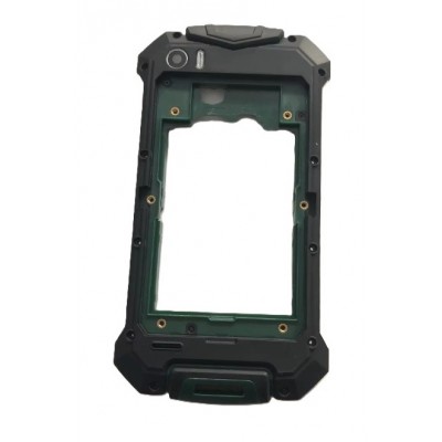 Middle Frame Ring Only For Geotel A1 Black By - Maxbhi Com