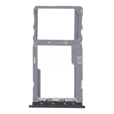 Sim Card Holder Tray For Tcl 20b Black - Maxbhi Com