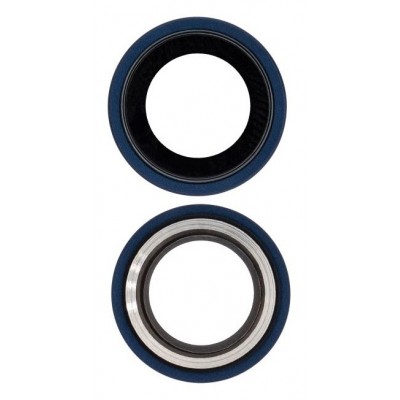 Camera Lens Glass With Frame For Apple Iphone 12 Blue By - Maxbhi Com