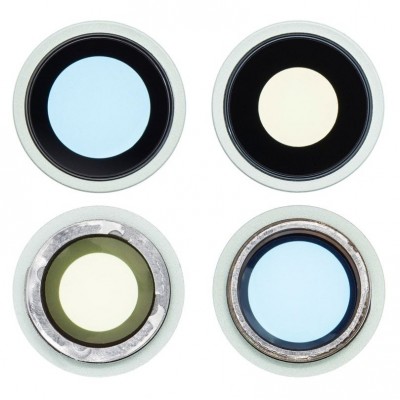 Camera Lens Glass with Frame for Apple iPhone 12 Mini Green