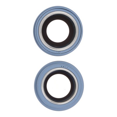 Camera Lens Glass with Frame for Apple iPhone 15 Blue