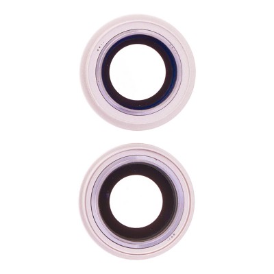 Camera Lens Glass With Frame For Apple Iphone 15 Pink By - Maxbhi Com