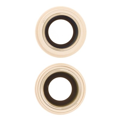 Camera Lens Glass with Frame for Apple iPhone 15 Yellow