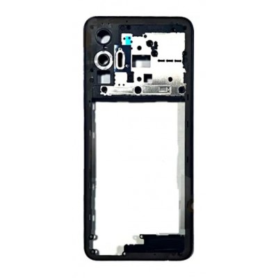 Middle Frame Ring Only For Infinix Hot 20s Black By - Maxbhi Com