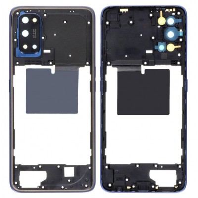 Middle Frame Ring Only For Realme 7 Pro Black By - Maxbhi Com
