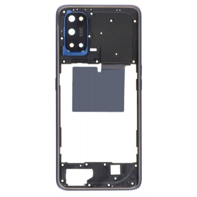 Middle Frame Ring Only For Realme 7 Pro Black By - Maxbhi Com