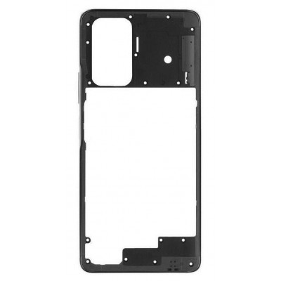 Middle Frame Ring Only For Xiaomi Redmi Note 10 Pro Black By - Maxbhi Com