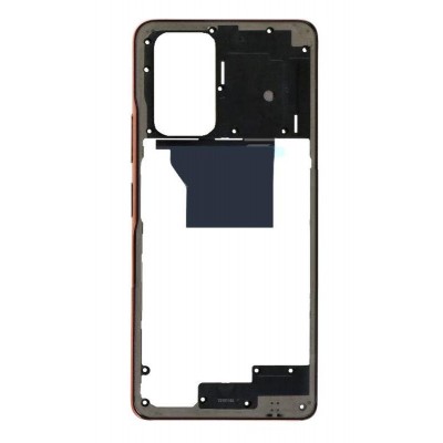 Middle Frame Ring Only For Xiaomi Redmi Note 10 Pro Brown By - Maxbhi Com