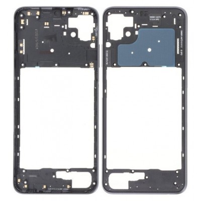 Middle Frame Ring Only For Samsung Galaxy A22 5g Black By - Maxbhi Com