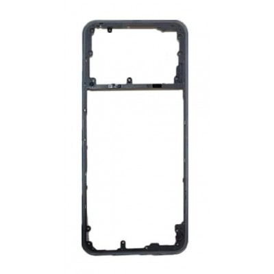 Middle Frame Ring Only For Vivo Y21 2021 Black By - Maxbhi Com