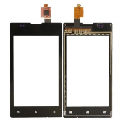 Touch Screen Digitizer For Sony Xperia E Dual Black By - Maxbhi Com