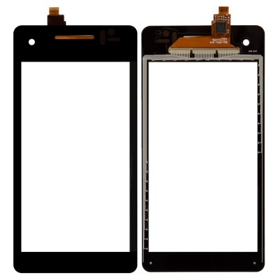 Touch Screen Digitizer For Sony Xperia V Black By - Maxbhi Com