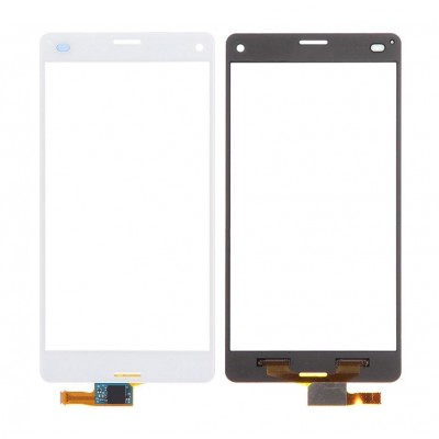 Touch Screen Digitizer For Sony Xperia Z3 Compact D5833 White By - Maxbhi Com