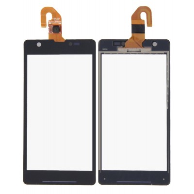 Touch Screen Digitizer For Sony Xperia Zr C5502 Black By - Maxbhi Com