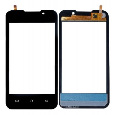 Touch Screen Digitizer For Spice Mi437 Stellar Nhance 2 White By - Maxbhi Com