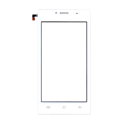 Touch Screen Digitizer For Spice Mi449 3g White By - Maxbhi.com