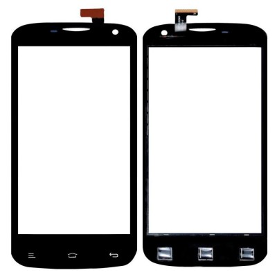 Touch Screen Digitizer For Spice Mi491 Stellar Virtuoso Pro Black By - Maxbhi Com