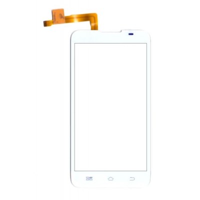Touch Screen Digitizer For Spice Mi496 Spice Coolpad 2 White By - Maxbhi.com